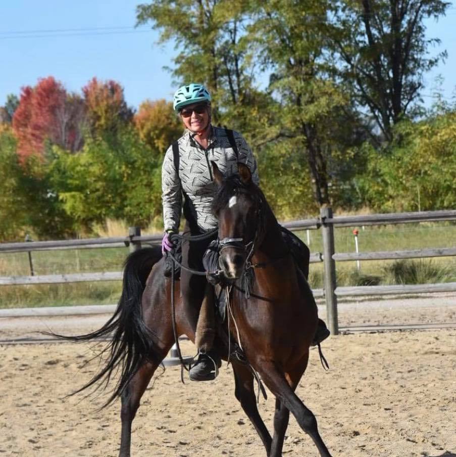 horse riding