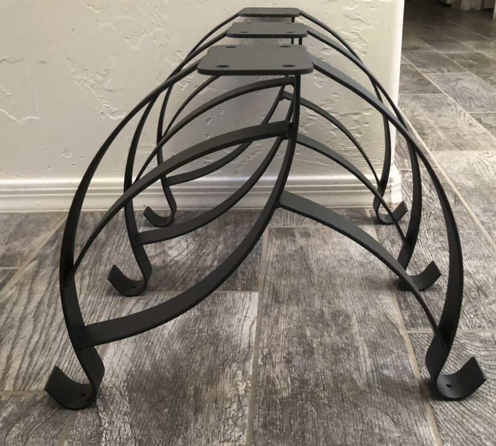 Ashiatsu Bar Brackets - Leaf