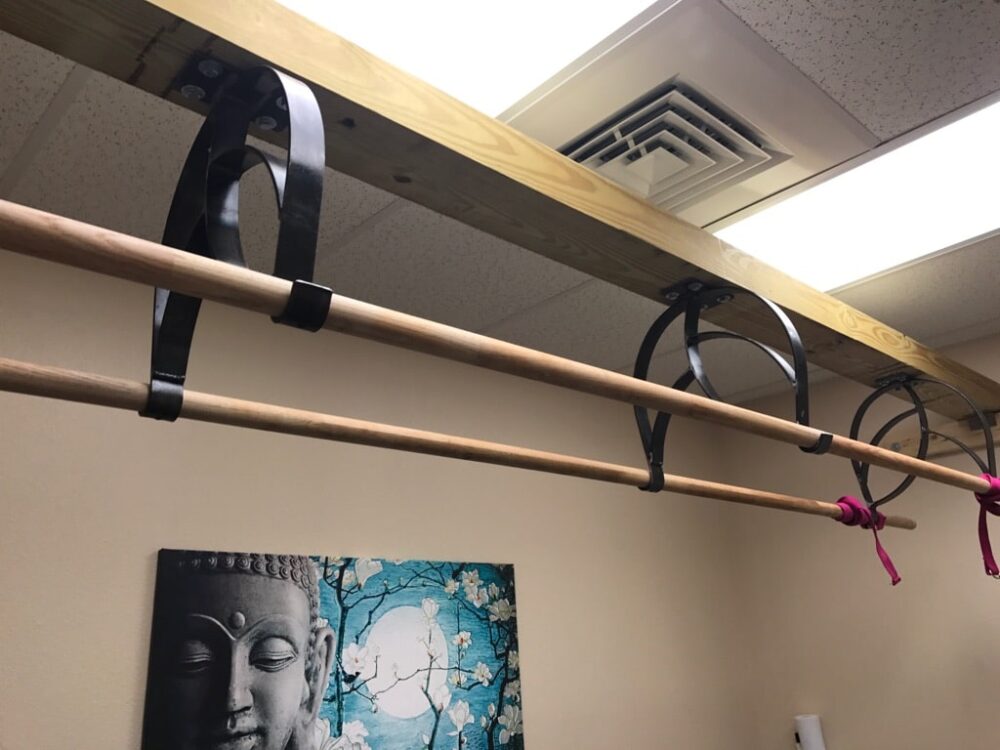 Ashiatsu Bar Brackets - Leaf